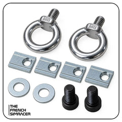 Aluminium Profile Harness Mounting Kit - The French Simracer