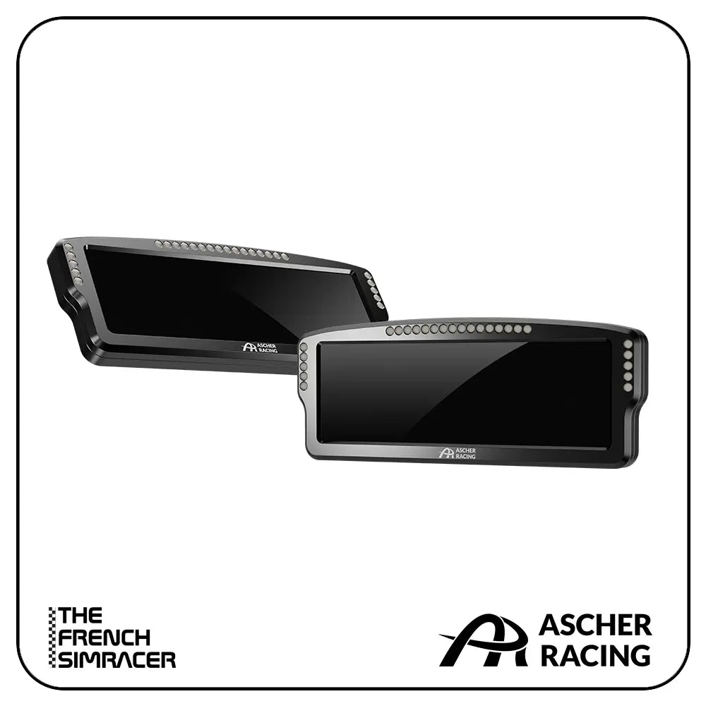 Ascher Racing Dashboard 8” - The French Simracer