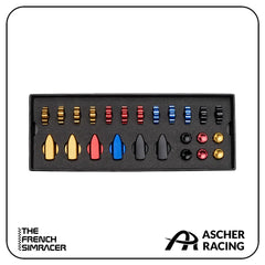 Ascher Racing Knob Kits - The French Simracer