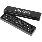 Ascher Racing x Lovely Sim Racing Button Caps, 23 LSR-themed button caps