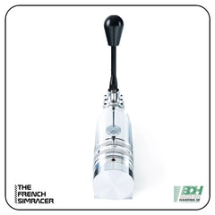 BDH H2SQ Silver – H-pattern + Sequential Shifter for Sim Racing - The French Simracer