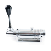BDH H2SQ Silver – Levier H + séquentiel pour simracing - The French Simracer