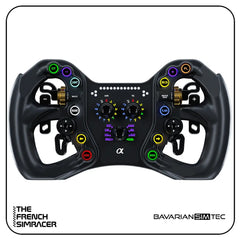 BavarianSimTec Alpha Sim Racing Steering Wheel - The French Simracer