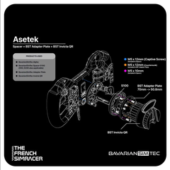 BavarianSimTec / Asetek Invicta™ Quick Release – Wheel Version - The French Simracer
