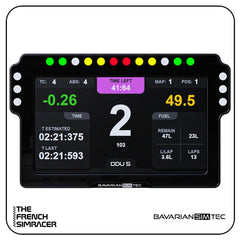 BavarianSimTec - DDU5 Digital Dash Display - The French Simracer