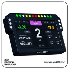 BavarianSimTec - DDU5 Digital Dash Display - The French Simracer