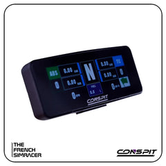 CONSPIT CSD Nano – Compact Telemetry Dashboard for ARES Wheelbases - The French Simracer