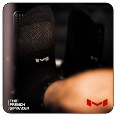 Classic Black Sim Socks (Ankle) by Moradness - The French Simracer