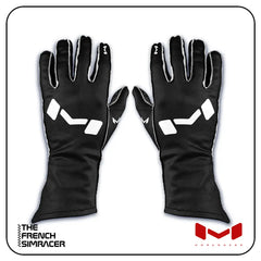 Classic Gloves Black by Moradness - The French Simracer