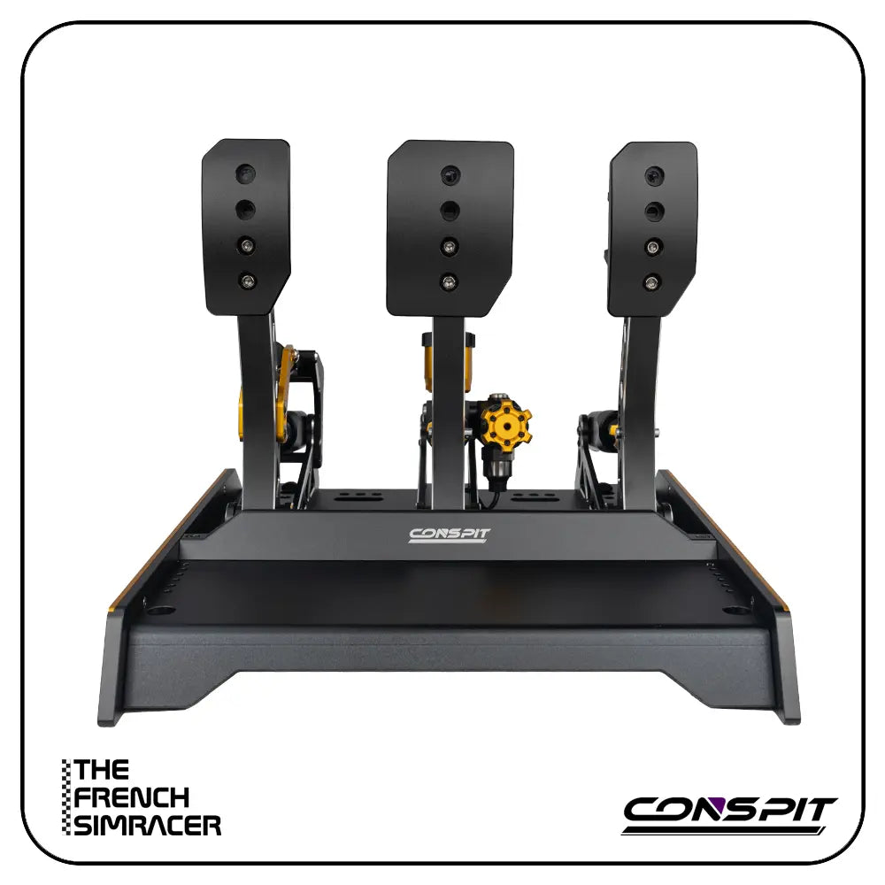 Conspit - CPP-Evo Hydraulic 3 Pedals - The French Simracer