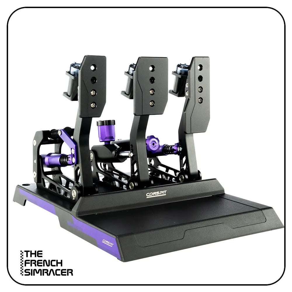 Conspit - CPP-Lite Hydraulic 3 Pedals - The French Simracer