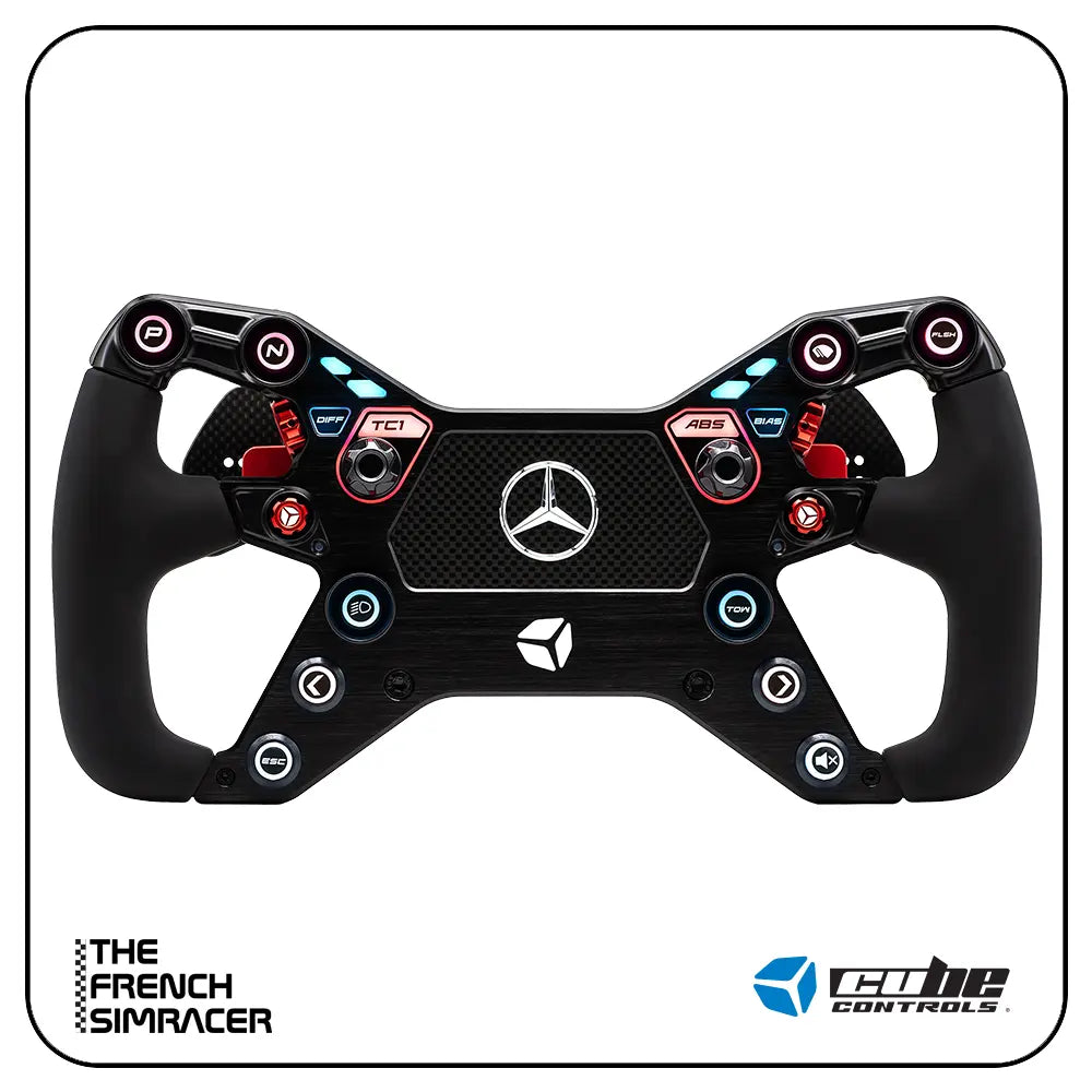 Cube Controls Mercedes-AMG GT Edition Sim Wheel - The French Simracer