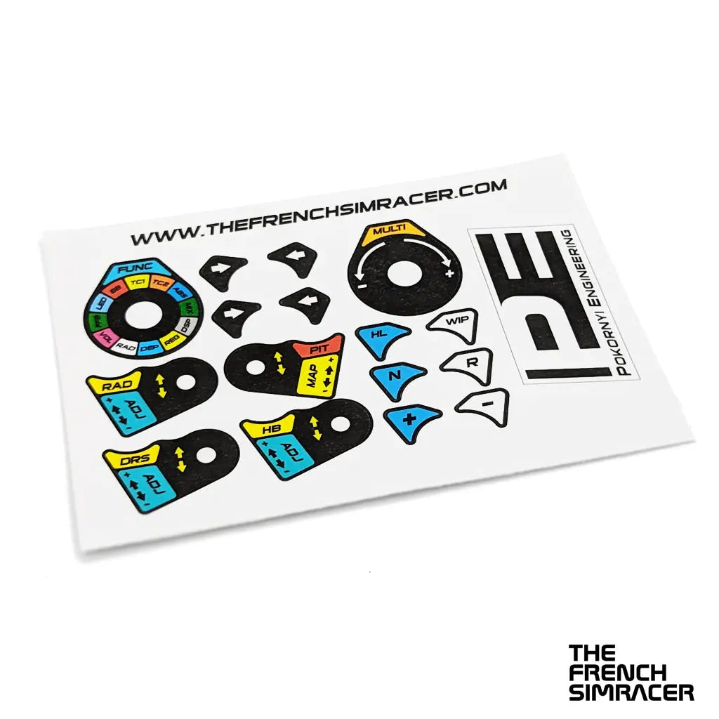 DIY - Pokornyi Engineering GT2 Stickers - The French Simracer