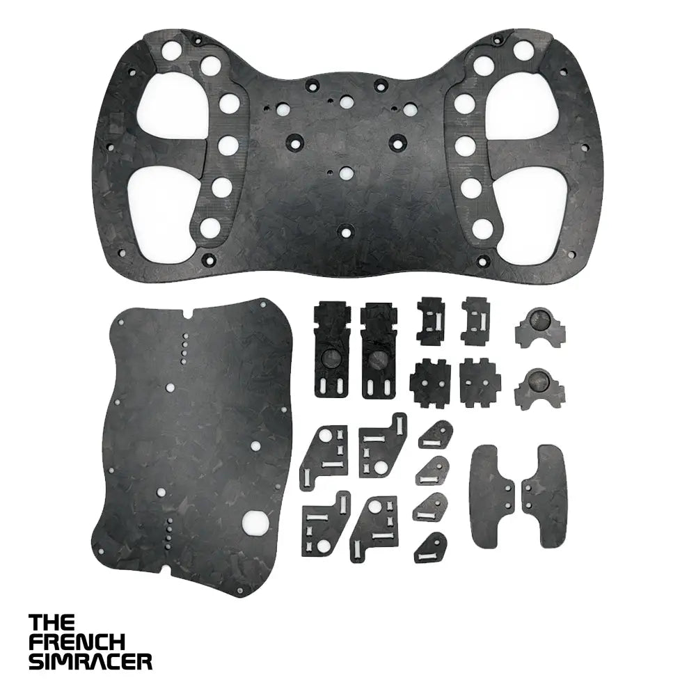 DIY - Set Plaque carbone - GT3 Shadow - The French Simracer