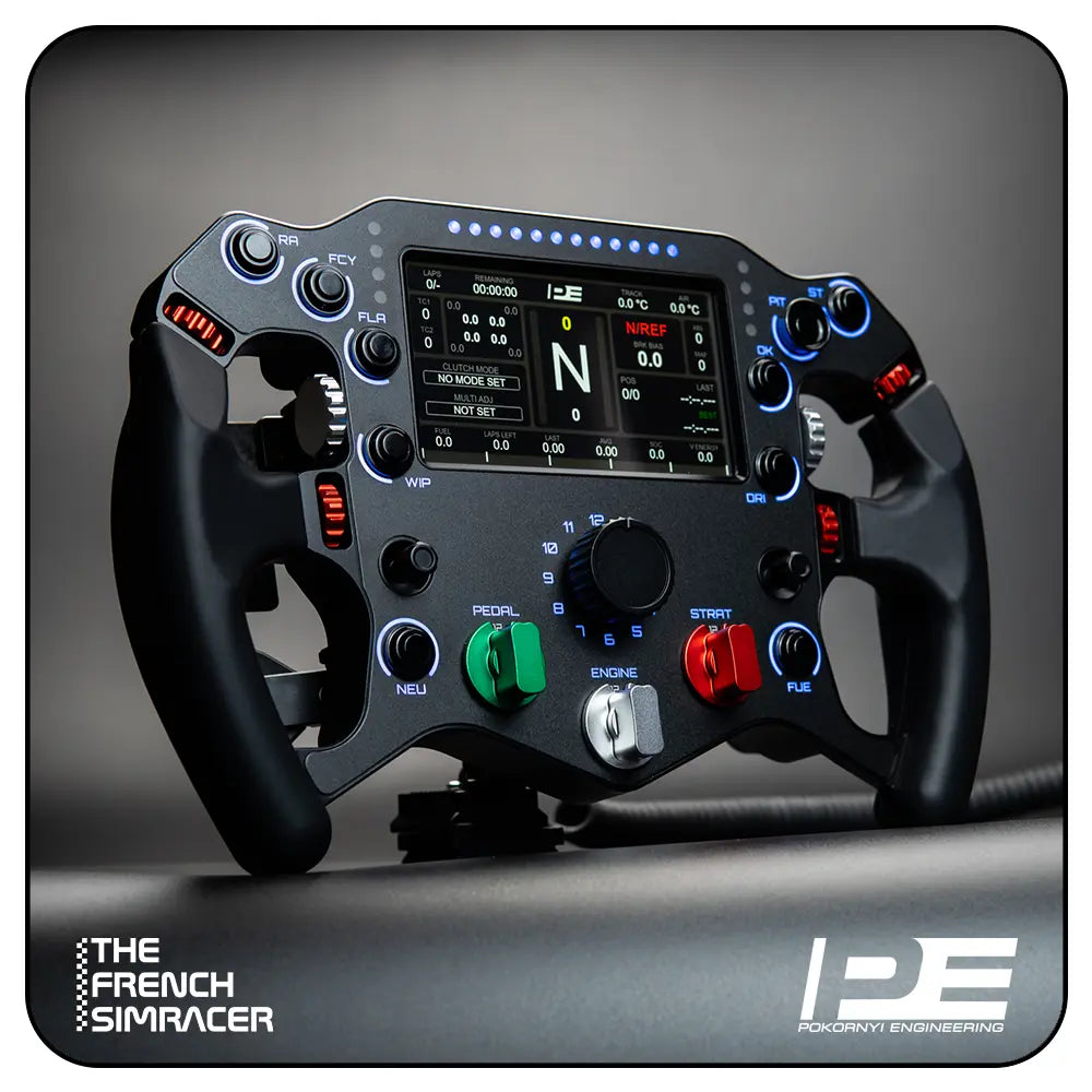 F499 Steering Wheel - Pokornyi Engineering - The French Simracer