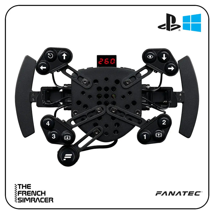 Fanatec ClubSport Universal Hub V2 + QR2 Wheel-side - The French Simracer