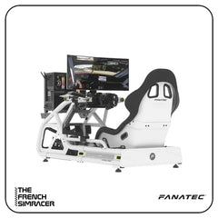 Fanatec GT Cockpit Seat – White - The French Simracer