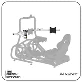 Fanatec GT Cockpit Triple Monitor Expansion Kit (white) - The French Simracer