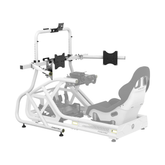 Fanatec GT Cockpit Triple Monitor Expansion Kit (white) - The French Simracer