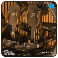 Fanatec Podium Pedals Formula + GT Pedal Plates - The French Simracer