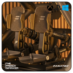 Fanatec Podium Pedals Formula + GT Pedal Plates