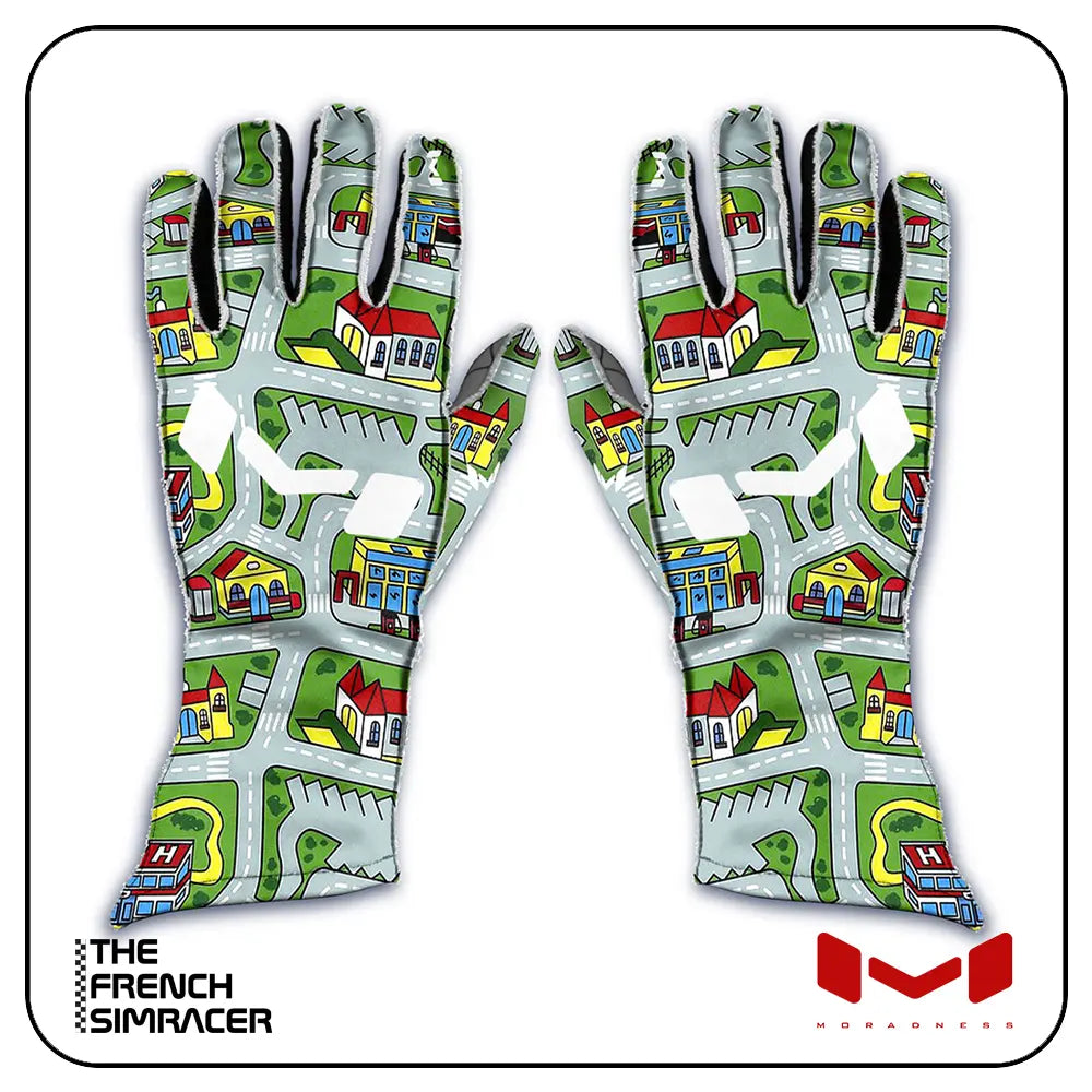 Future Racer Gloves by Moradness - The French Simracer