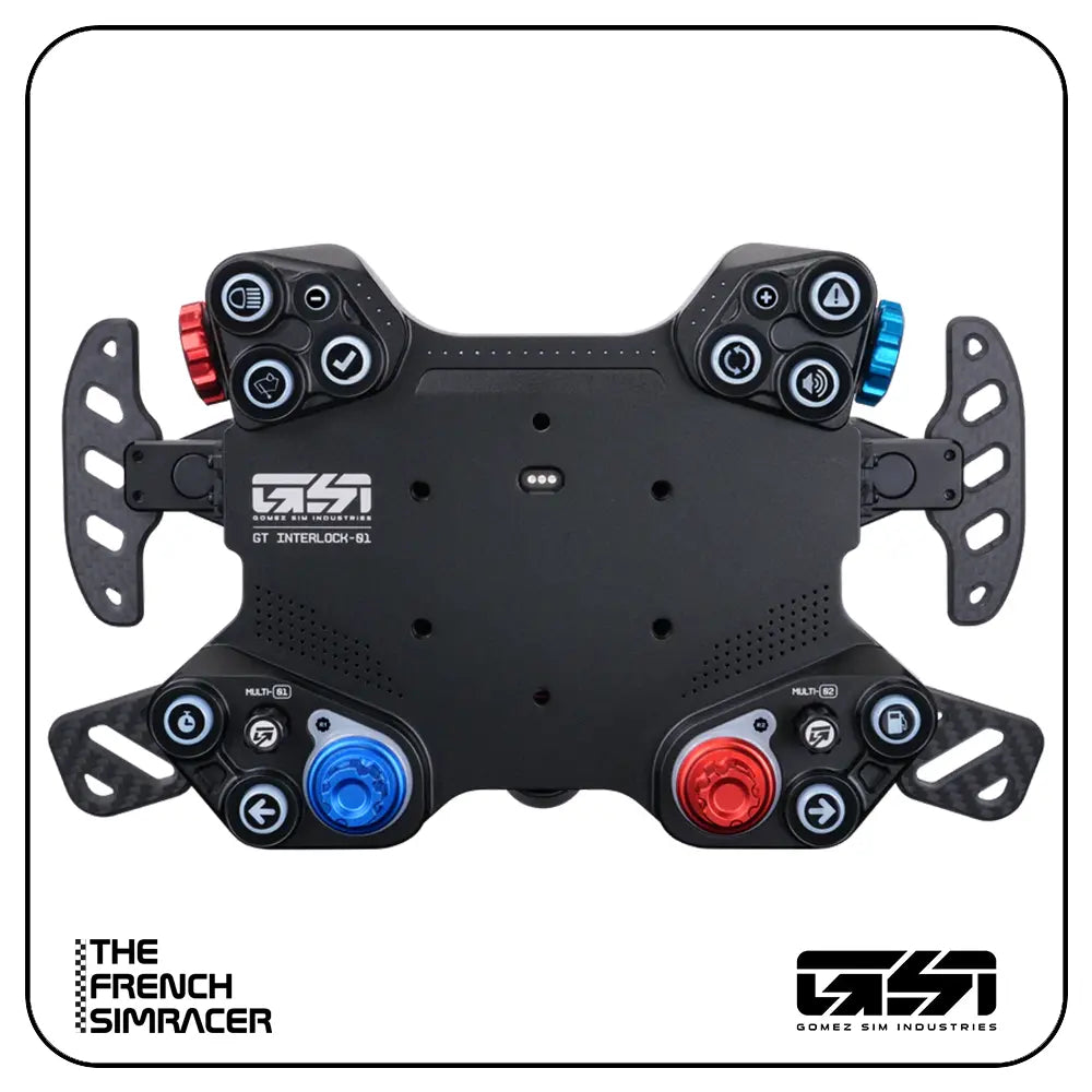 GSI Interlock Base Module + Rim – Modular Steering Wheel - The French Simracer
