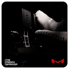 Grey Sim Racing Socks (Ankle) by Moradness - The French Simracer