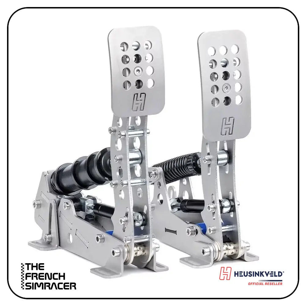 Heusinkveld Ultimate+ Silver Pedals - The French Simracer
