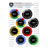 Lovely Sim Racing 12 Segment Custom Dials Only (Ascher Racing Artura) - The French Simracer