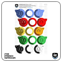 Lovely Sim Racing 12 Segment Positional Dials (Simagic GT Neo) - The French Simracer