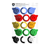 Lovely Sim Racing 12 Segment Positional Dials (Simagic GT Neo) - The French Simracer