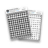 Lovely Sim Racing 8mm Button Cap Sticker Bundle (2025) - The French Simracer