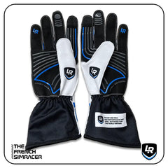 Lovely Sim Racing Gloves Long v2 (White) - The French Simracer