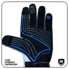 Lovely Sim Racing Gloves Long v2 (White) - The French Simracer