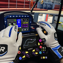 Lovely Sim Racing Gants Long V2 – Blanc - The French Simracer
