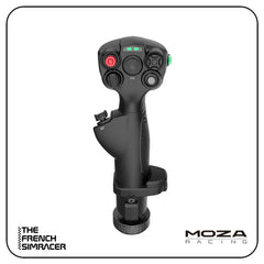 MOZA AB6 Flight Simulator Bundle – 6 Nm Force Feedback Base + MHG Flightstick - The French Simracer