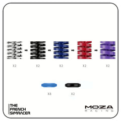 MOZA CRP2 Performance Kit – Brake Feel Expansion for CRP2 Pedals - The French Simracer