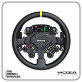 MOZA CS Pro Steering Wheel – 325mm GT Wheel with Built-In Display - The French Simracer