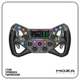 MOZA KS Pro Steering Wheel – 300mm Butterfly GT Wheel with Built-In Display - The French Simracer