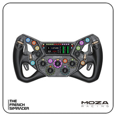MOZA KS Pro Steering Wheel – 300mm Butterfly GT Wheel with Built-In Display - The French Simracer