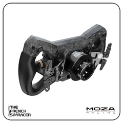 MOZA KS Pro Steering Wheel – 300mm Butterfly GT Wheel with Built-In Display - The French Simracer