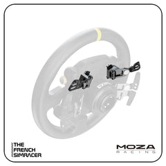 MOZA Paddles Add-on Kit – Optional Magnetic Paddles for MOZA Wheels - The French Simracer