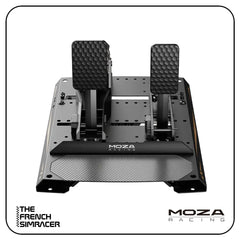 MOZA mBooster Pedal Set (with CRP2 Throttle) – Complete Active Pedal Bundle - The French Simracer