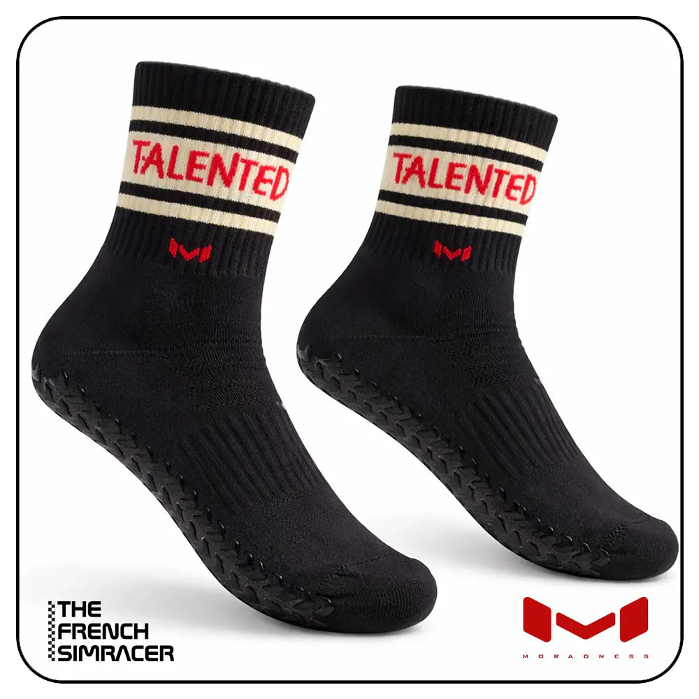 Moradness Talented Sim Socks (Crew) – Sim Racing Socks - The French Simracer