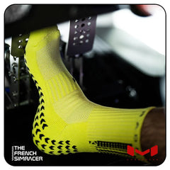 Neon Sim Socks by Moradness - The French Simracer