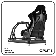 Oplite R8 Fury – Black Sim Racing Cockpit - The French Simracer