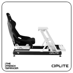 Oplite R8 Fury – White Sim Racing Cockpit - The French Simracer