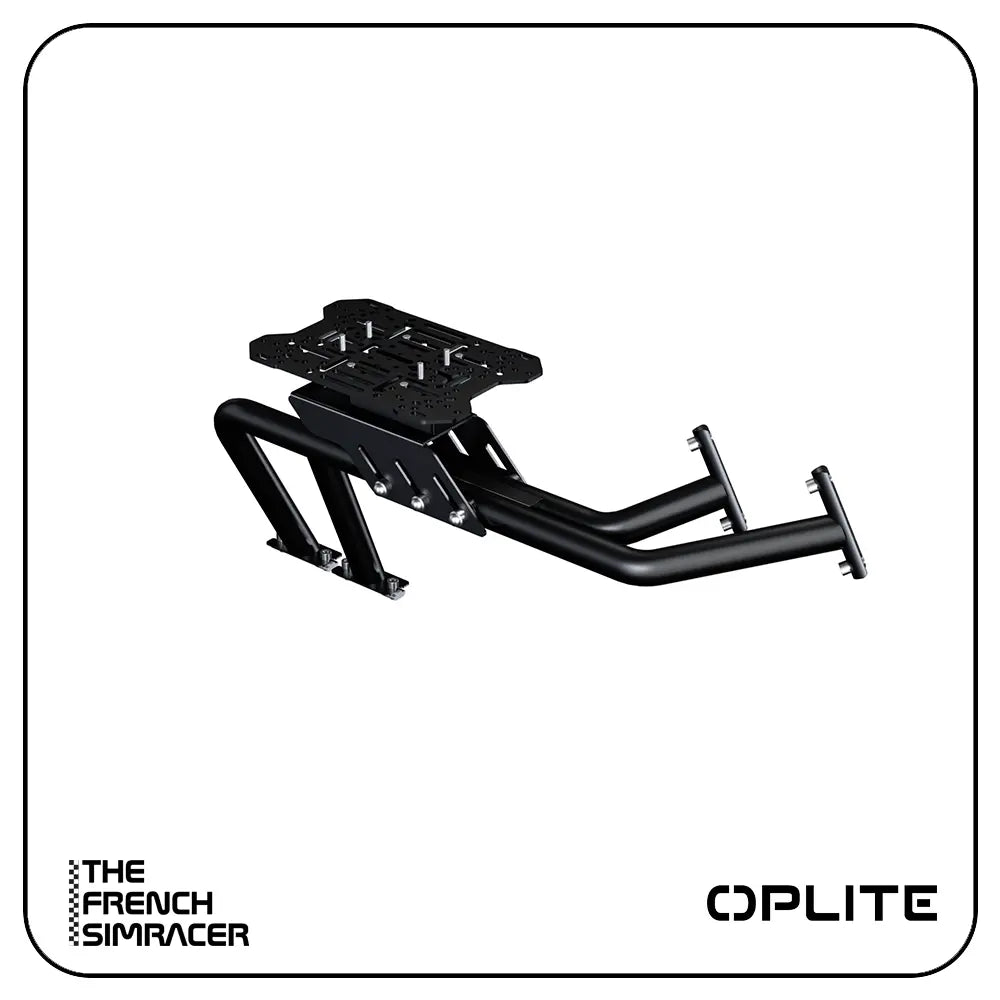 Oplite R8 Gear Shift Handbrake Holder Black - The French Simracer