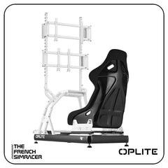 Oplite R8 On Top Monitor Mount – White - The French Simracer